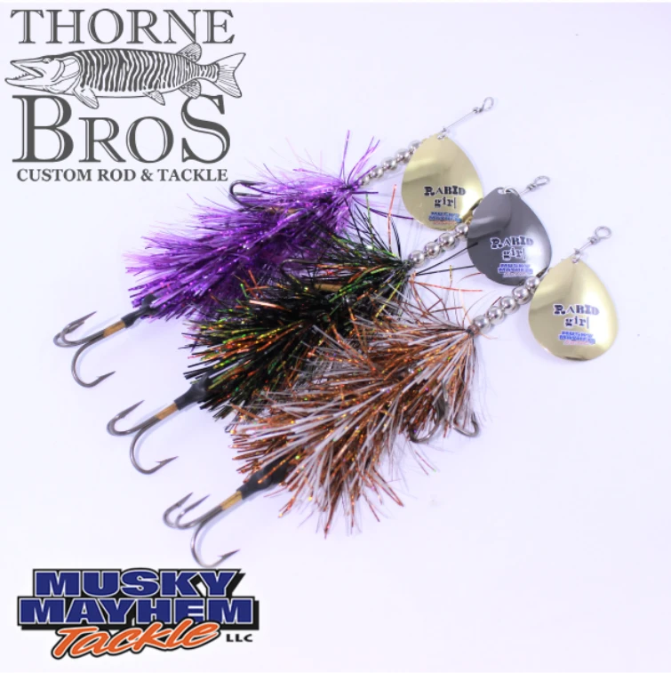 Musky Mayhem Rabid Girl 8" - Single Blade 3 Musky Mayhem Rabid Girl 8" - Single Blade