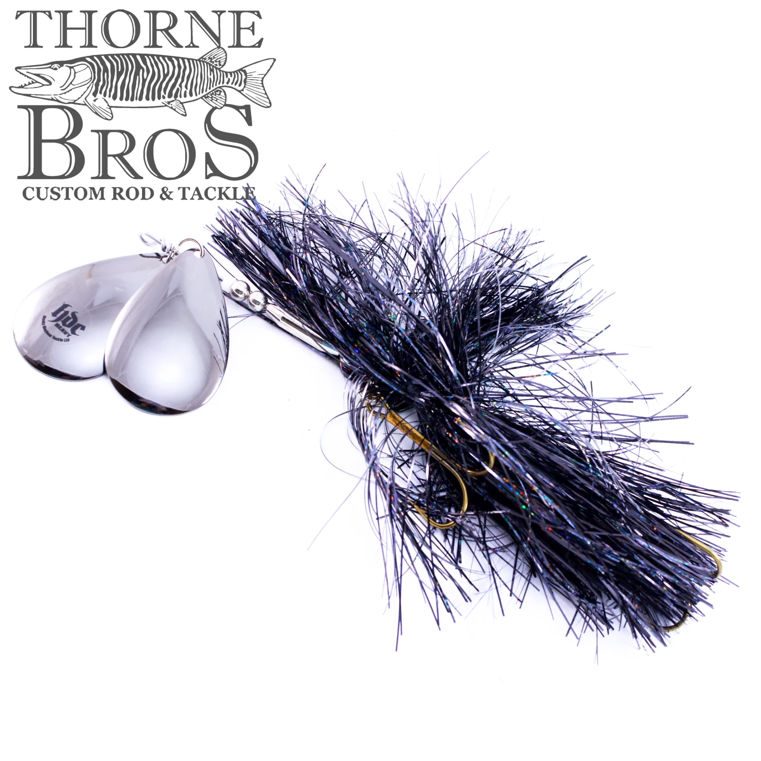 Musky Mayhem Thorne Bros Heavy Bucktail #8 6 Musky Mayhem Thorne Bros Heavy Bucktail #8 - Image 4