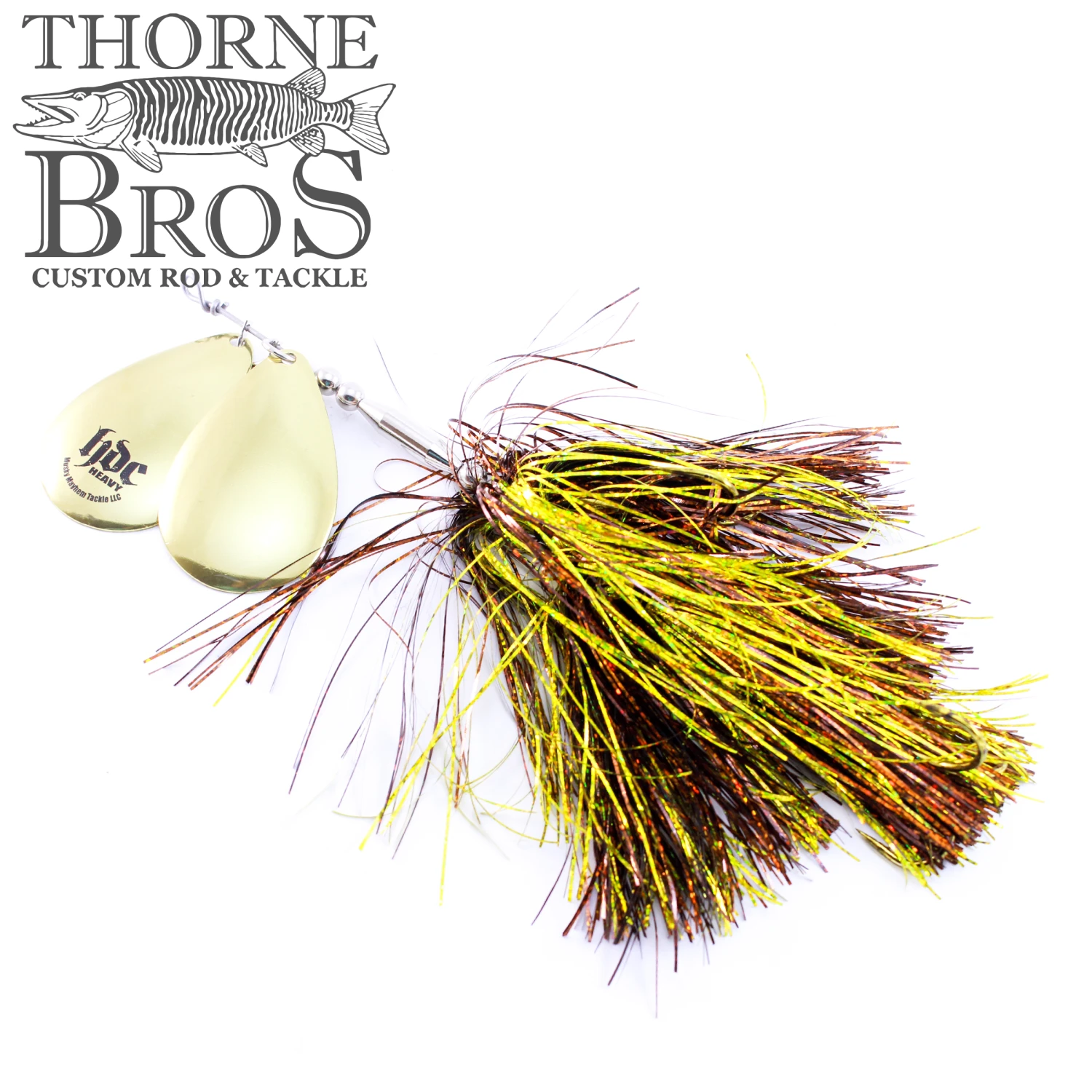 Musky Mayhem Thorne Bros Heavy Bucktail #8 7 Musky Mayhem Thorne Bros Heavy Bucktail #8 - Image 5