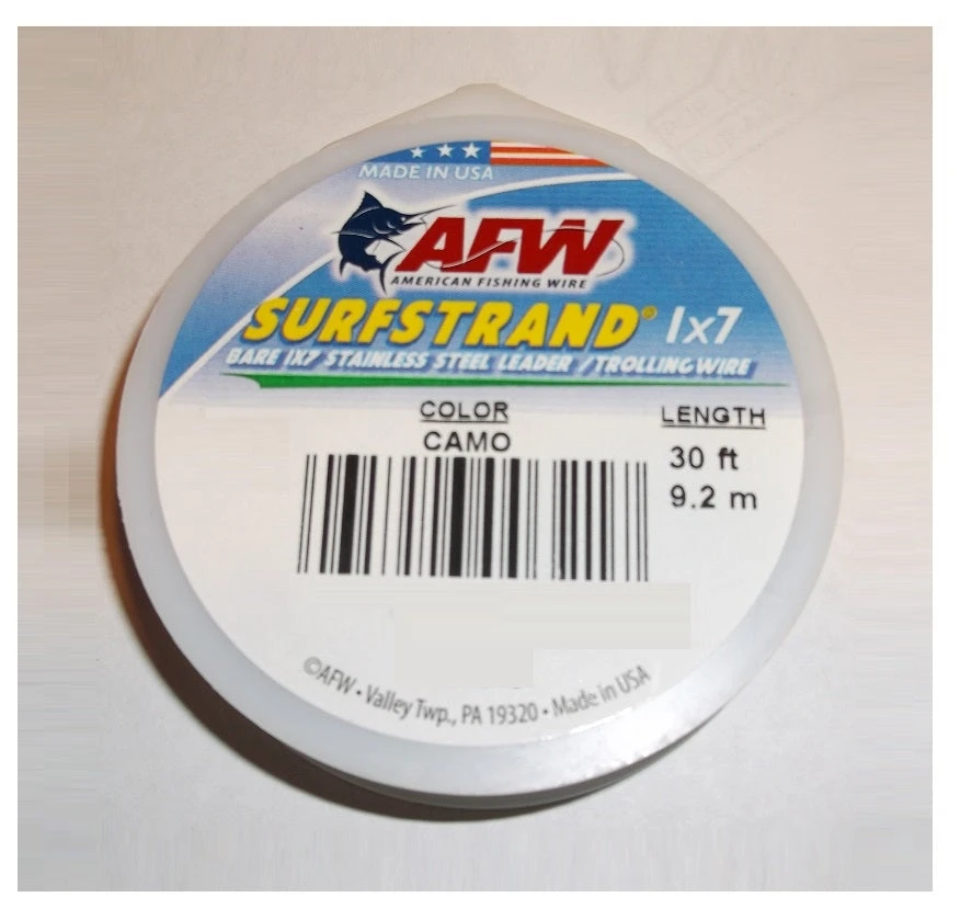 AFW Surfstrand Bare Stainless Steel Leader Material 3 AFW Surfstrand Bare Stainless Steel Leader Material