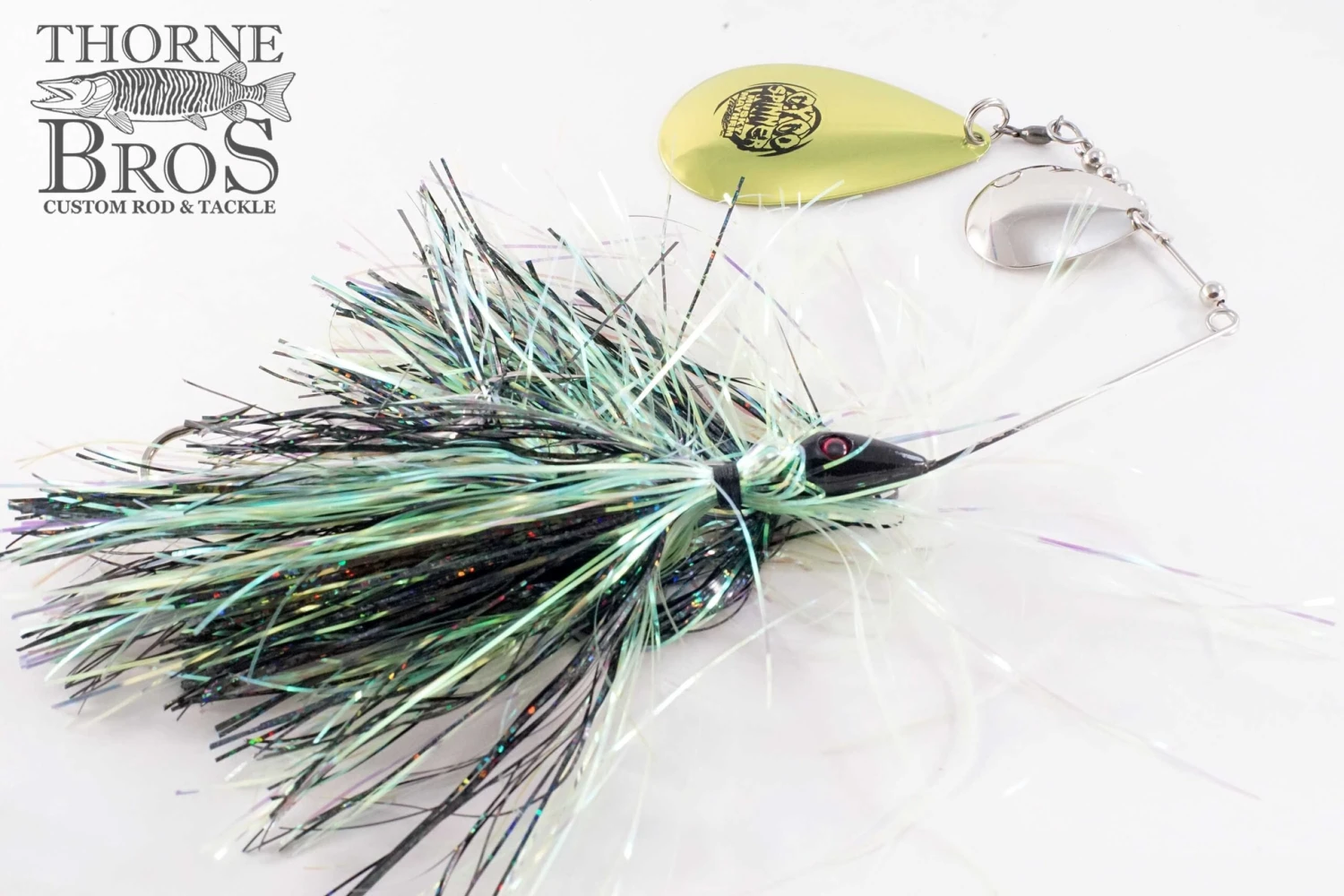 Musky Mayhem Cyco Spinnerbait 5 Musky Mayhem Cyco Spinnerbait - Image 3