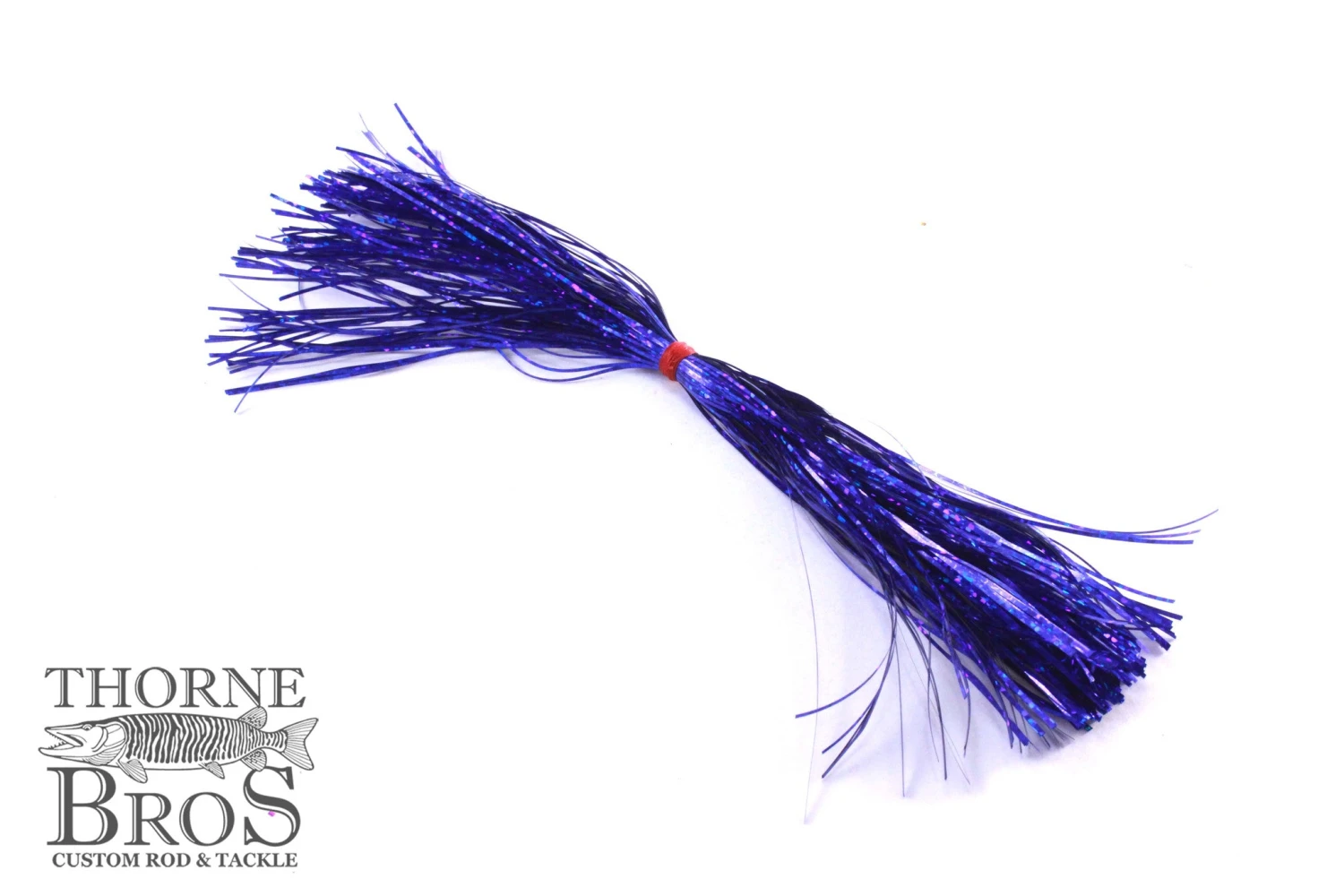 Skirt-Thorne Brothers Pre-Tied Tinsel Skirt-Holographic Tinsel 21 Skirt-Thorne Brothers Pre-Tied Tinsel Skirt-Holographic Tinsel - Image 19