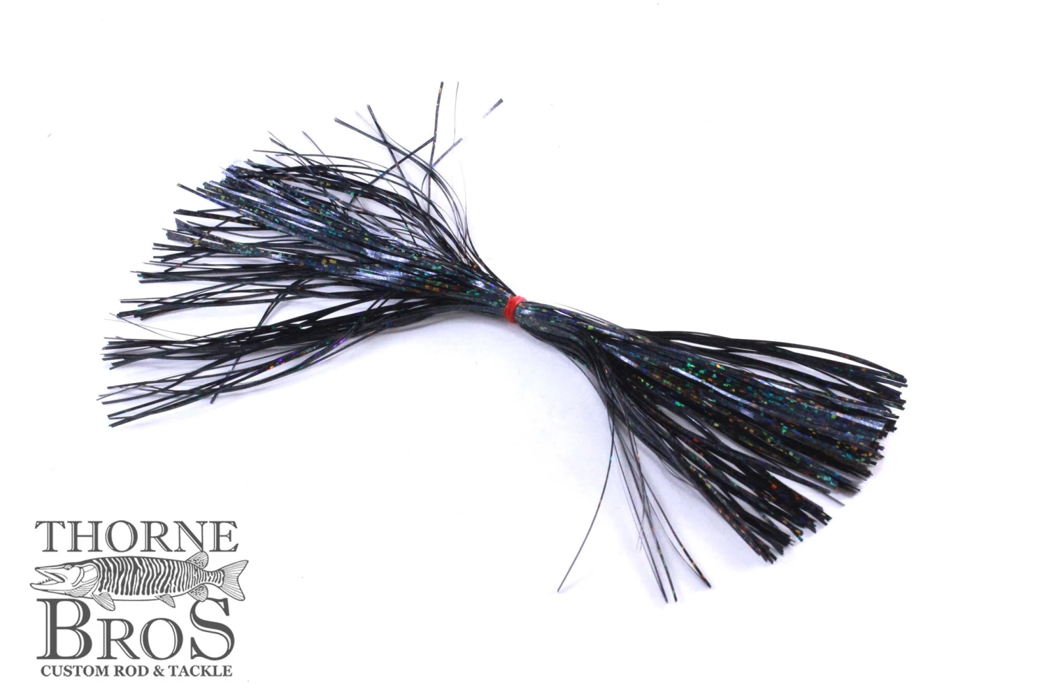 Skirt-Thorne Brothers Pre-Tied Tinsel Skirt-Holographic Tinsel 3 Skirt-Thorne Brothers Pre-Tied Tinsel Skirt-Holographic Tinsel