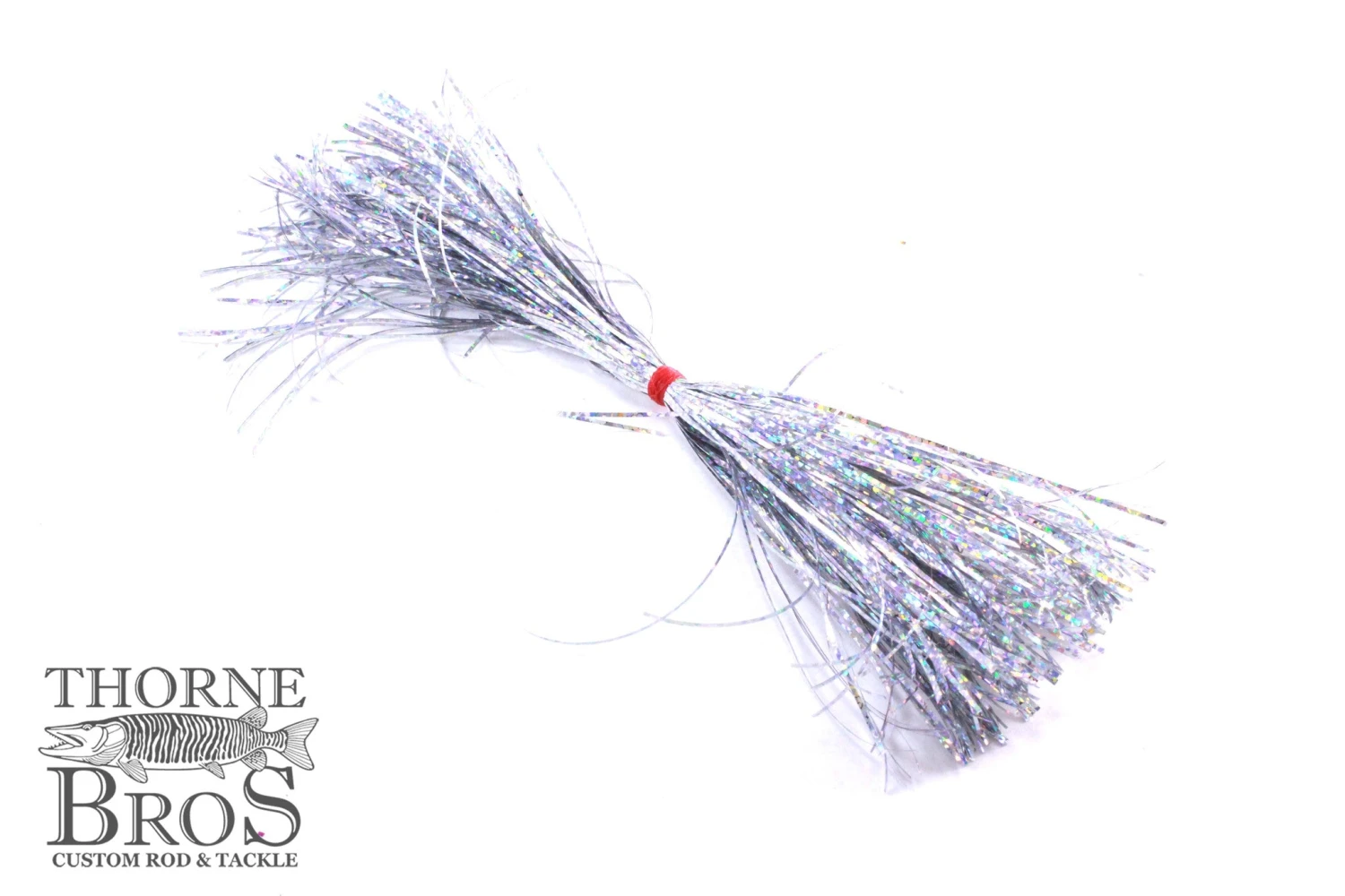 Skirt-Thorne Brothers Pre-Tied Tinsel Skirt-Holographic Tinsel 15 Skirt-Thorne Brothers Pre-Tied Tinsel Skirt-Holographic Tinsel - Image 13