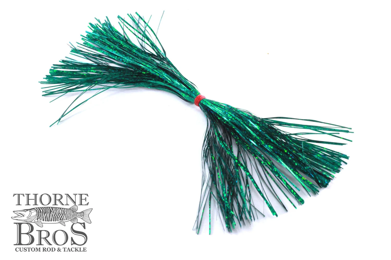 Skirt-Thorne Brothers Pre-Tied Tinsel Skirt-Holographic Tinsel 19 Skirt-Thorne Brothers Pre-Tied Tinsel Skirt-Holographic Tinsel - Image 17