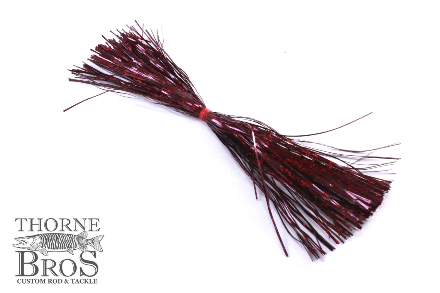 Skirt-Thorne Brothers Pre-Tied Tinsel Skirt-Holographic Tinsel 18 Skirt-Thorne Brothers Pre-Tied Tinsel Skirt-Holographic Tinsel - Image 16