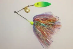 Ruff Tackle Tinsel Dog Tandem Spinnerbait 1-3/4oz -Fishing Discount Shop rufftinseldog1.75bluegill 1538 general