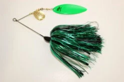 Ruff Tackle Tinsel Dog Tandem Spinnerbait 1-3/4oz -Fishing Discount Shop tinseloriblackgreen 2227 general