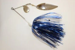 Ruff Tackle Tinsel Dog Tandem Spinnerbait 1-3/4oz -Fishing Discount Shop tinseloribluesilvernickel 2270 general
