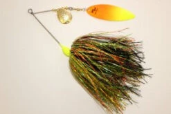 Ruff Tackle Tinsel Dog Tandem Spinnerbait 1-3/4oz -Fishing Discount Shop tinselorifiretiger 220 general