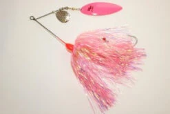 Ruff Tackle Tinsel Dog Tandem Spinnerbait 1-3/4oz -Fishing Discount Shop tinseloripinkpink 1515 general
