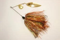 Ruff Tackle Tinsel Dog Tandem Spinnerbait 1-3/4oz -Fishing Discount Shop tinseloriwalleyebrass 1978 general